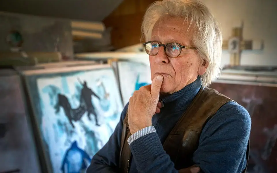 Kunstenaar Guus Slauerhoff focust op oorlog en geweld: ‘Wat begin je nog met een geweertje, tegenwoordig?’