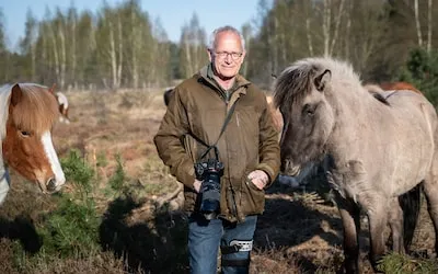 Erik is nog lang niet uitgekeken op het Leenderbos: ‘Ik maak foto’s om te laten zien hoe mooi het er is’