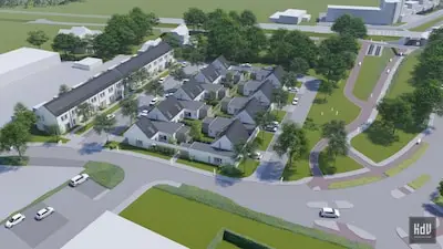 De buren maken mogelijk teveel lawaai om naast te wonen, bouw van 31 woningen in Helmond stilgelegd