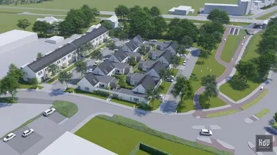 Bouw van 31 woningen in Helmond stilgelegd, want de buren maken mogelijk te veel lawaai