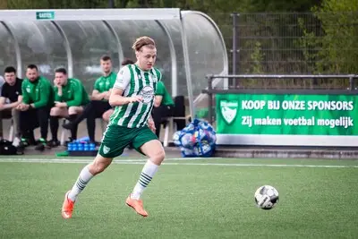Brandevoort-captain Grootens scoort er vier tegen Milheezer Boys: ‘De bal komt boven mijn bed’
