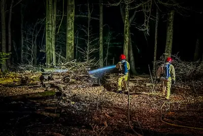Brand in Philips de Jonghpark in Eindhoven, brandweer komt met moeite bij vuur
