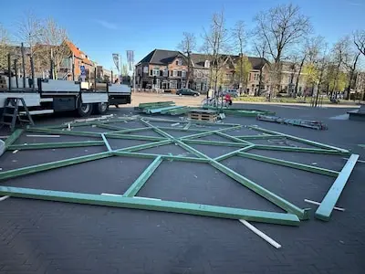 Bouw marktpaviljoen Valkenswaard gestart, ondanks bezwaren
