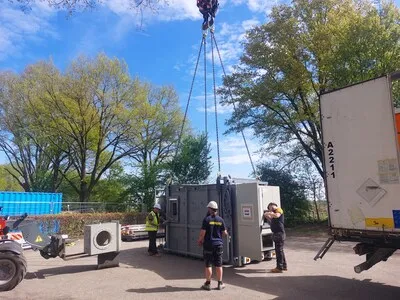 Oeps, Sonse crematieoven blijkt in het echt groter dan op de tekening; ‘Houston we have a problem’