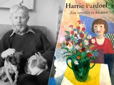 Harrie Pardoel (1921-2005) was een geboren kunstenaar, zijn leven was even kleurrijk als zijn schilderijen