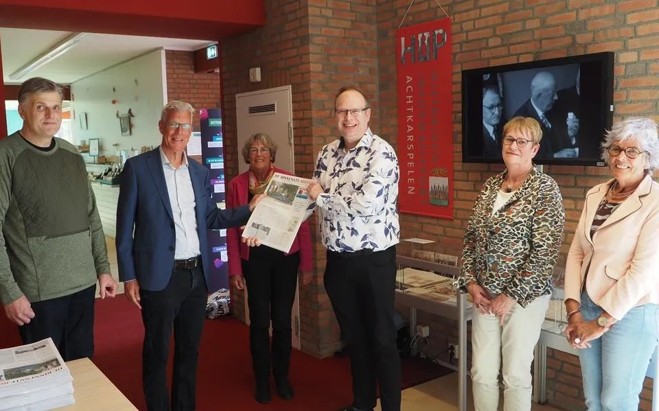 Herdenkingskrant Buitenpost: uitzonderlijk