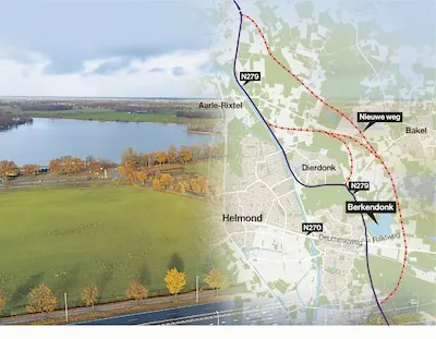 ‘Lange omleiding’ in N279 tussen Dierdonk en Bakel blijft nadrukkelijk in beeld