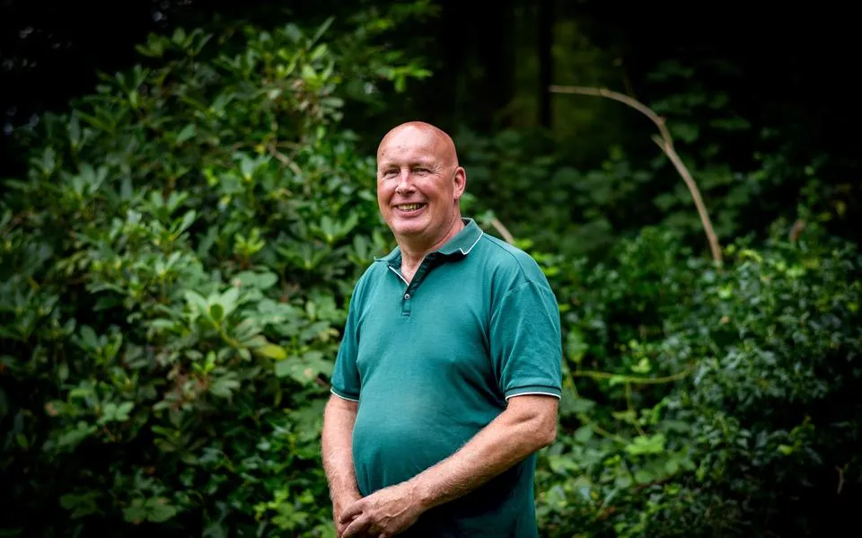 Rendert Algra heeft parkinson en demonstreert in Den Haag tegen pesticiden. ‘Nederlân rint efter’