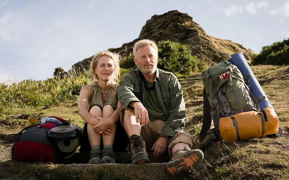 Actrice Gillian Anderson over ‘The Salt Path’: ‘De kou die wij voelden stelt niets voor’