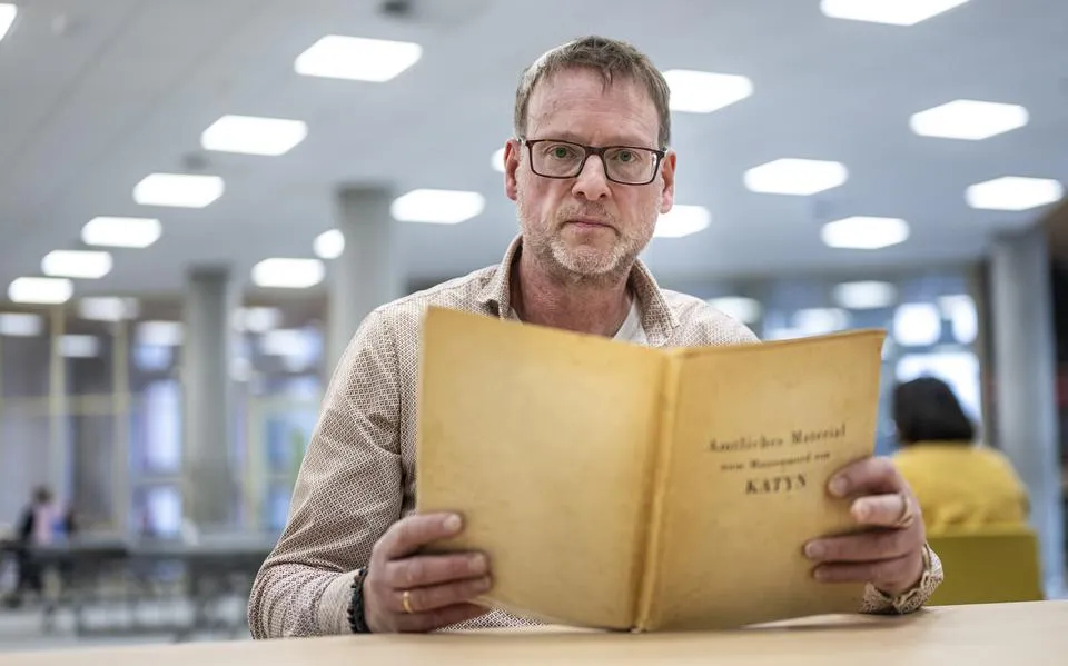Deze naziprofessor onderzocht Bloedbad van Katyn. ‘De Russen ontkenden het natuurlijk’