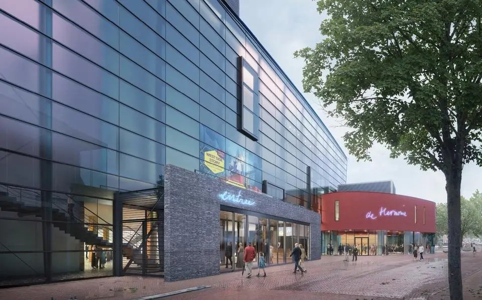 Stadsschouwburg De Harmonie in Leeuwarden verbouwt; een beweging naar buiten. ‘Dit gebouw is niet van ons, maar van de stad’