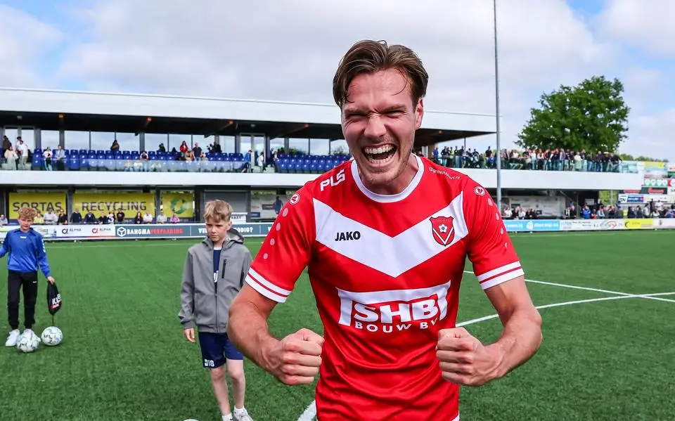 Harkemase Boys mag nog altijd dromen van de tweede divisie, mede dankzij globetrotter uit Sint Annaparochie