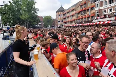 Geen goal gezien, toch genoten: ‘Het was een topdag’