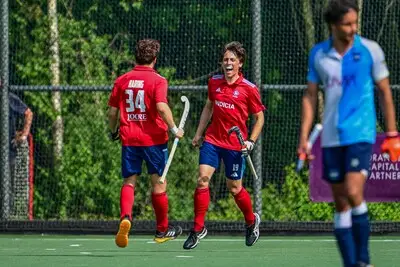 Hockeyers Tilburg zien Hurley sterk terugkomen, maar ruiken de hoofdklasse: ‘Eerst wij, dan Willem II’