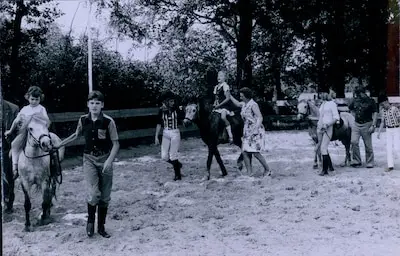 Op dat moment beloofde ik mezelf dat ik nóóit meer op een paard zou stappen