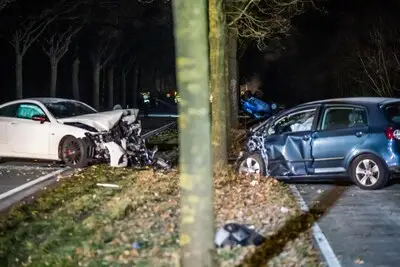 Als Nuenenaar in slaap valt veroorzaakt hij een zware crash; 900 euro boete en rijontzegging
