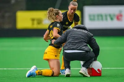 Eindhovense hockeyster ziet nachtmerrie uitkomen met zware knieblessure; einde seizoen én geen EK met Oranje