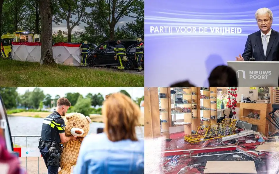 Man uit Twijzel rijdt bestelbus van de weg waar weggelopen dochter in zit &amp; knuffeldief blijkt 20-jarige Leeuwarder | nieuws uit Friesland van 26 mei