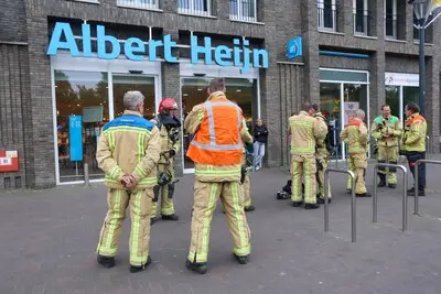 Albert Heijn in Son kort ontruimd nadat CO2-alarm afgaat