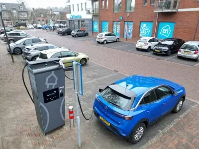 Laadkabel gestolen bij snellader Albert Heijn Bergeijk, vermoedelijk vanwege koper