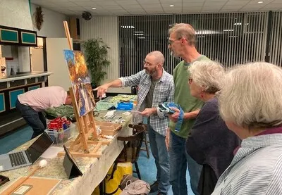 Expositie Geldropse Schilderschool in Zesgehuchten
