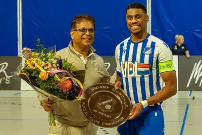 Jordany Martinus heeft eerste schaal al te pakken: FC Eindhoven-captain speelt zijn 250ste duel en scoort twee keer