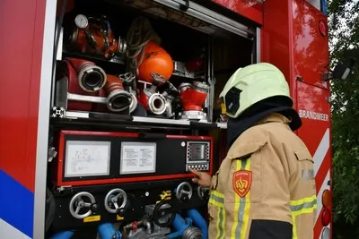 Brand op Zwarte Pad in Boskoop