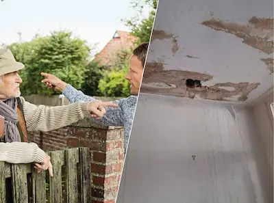 Door burenconflict wonen Wanda en Harrie al jaar onder lekkend dak: ‘Vrees voor elk weerbericht dat regen voorspelt’
