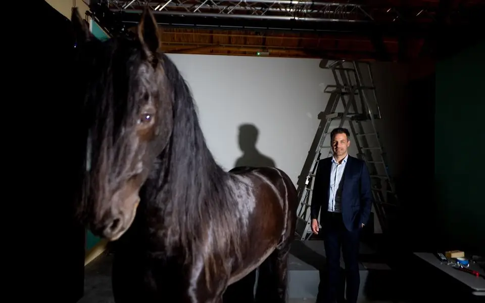 Niemand kan nog om het Fries paard heen in het vernieuwde Fries Landbouwmuseum in Leeuwarden: ‘Is in ikoan’