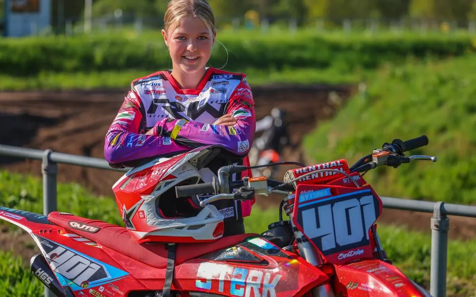 Motorcrosser Hester Sijtsma (16) gaat vol gas naar de toekomst: cross en design