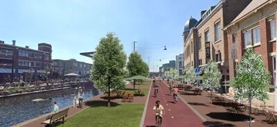 Waarom een groene wandelboulevard langs het kanaal in Helmond voorlopig een utopie lijkt