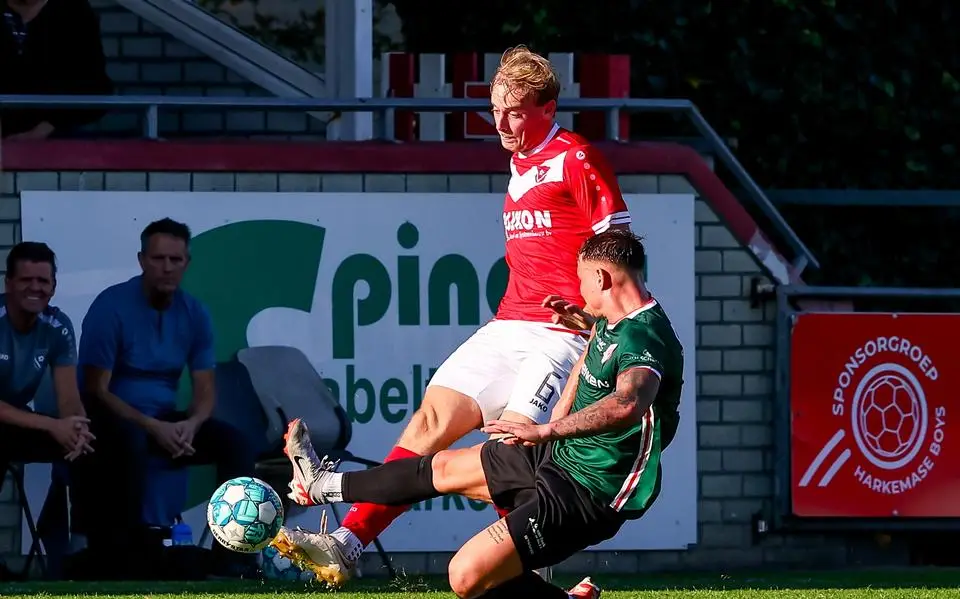 Punt is voor Harkemase Boys winst in strijd om tweede plaats en plekje in nacompetitie