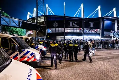 ME grijpt in na onrustig einde van wedstrijd Willem II - FC Dordrecht