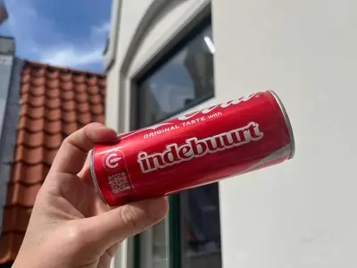 Blikvanger! Hier in Eindhoven haal je een gratis colablikje met jouw naam