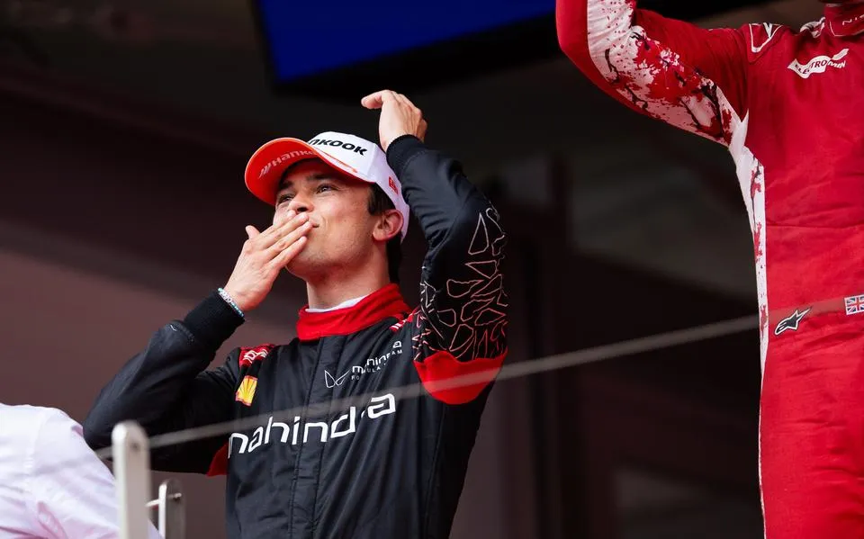 Nyck de Vries proeft na bijna drie jaar weer het zoet van een podiumplaats in de Formule E