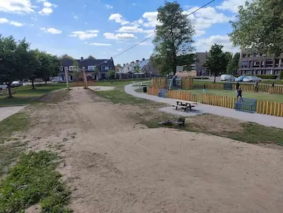 Opening speelveld Warande in Valkenswaard