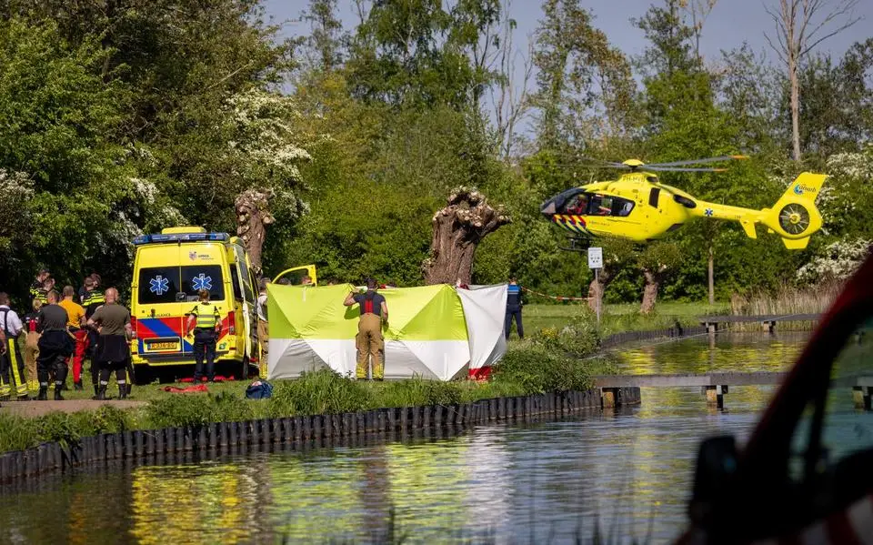 Aangetroffen persoon in recreatiegebied De Potten bij Offingawier door noodlottig ongeval om het leven gekomen