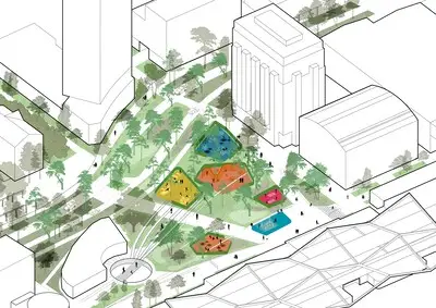 Dit zijn vier opties voor het nieuwe Tilburgse stationsplein: ‘Zit nu een gat in, moet tof worden’