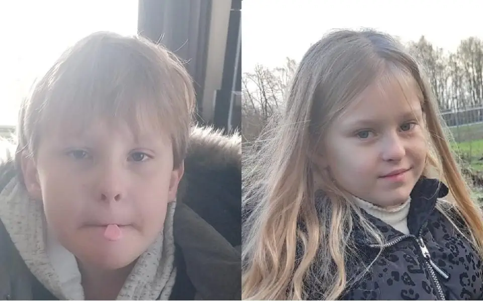 Politie geeft amber alert voor Jeffrey (10) en Emma (8). Kinderen zijn vermist in de omgeving van Beerta