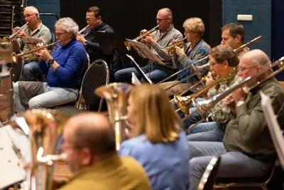 Uitwisselingsconcert met fanfare in Duizel