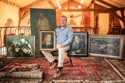 Nog één keer Peer van den Molengraft: van bloemen tot het portret van Rob van Gijzel dat de burgervader niet wilde hebben