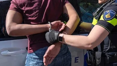 stockadr politie aanhouding