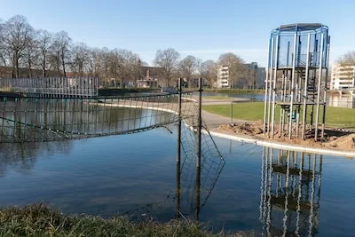 Nieuwe verbinding in Kromhoutpark