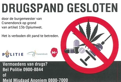Woning en perceel in Budel twee maanden gesloten na vondst van drugs en een vuurwapen