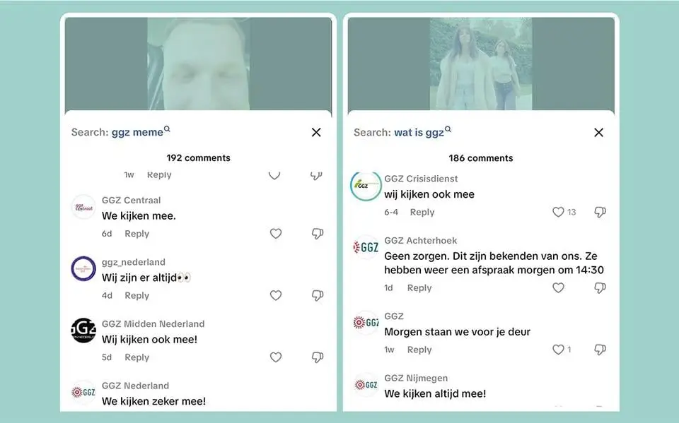 Hoe het geintje ‘Ggz, kijken we mee?’ op TikTok compleet wordt overgenomen door internettrollen