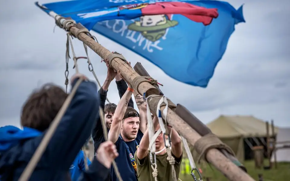 Een kijkje bij het grootste scoutingkamp van Europa in Lauwersoog: ‘Minimaatschappij waar iedereen aardig is’