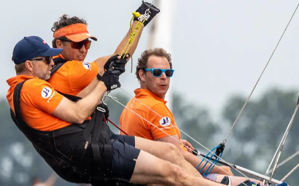 Oude en nieuwe kampioenen op Snitser Mar. ‘Twee kapiteins op een boot kan dus prima’