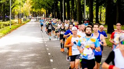 Trainingslopen in Eindhoven voor marathon