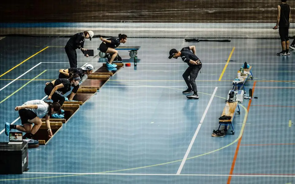 Aziatische topschaatsers geven vol gas in Noord-Holland, waar ze zich voorbereiden op de Winterspelen