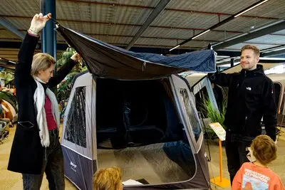 De vakantietrend? We gaan weer terug van de caravan naar de tent: ‘Vooral voor de weekendjes weg’